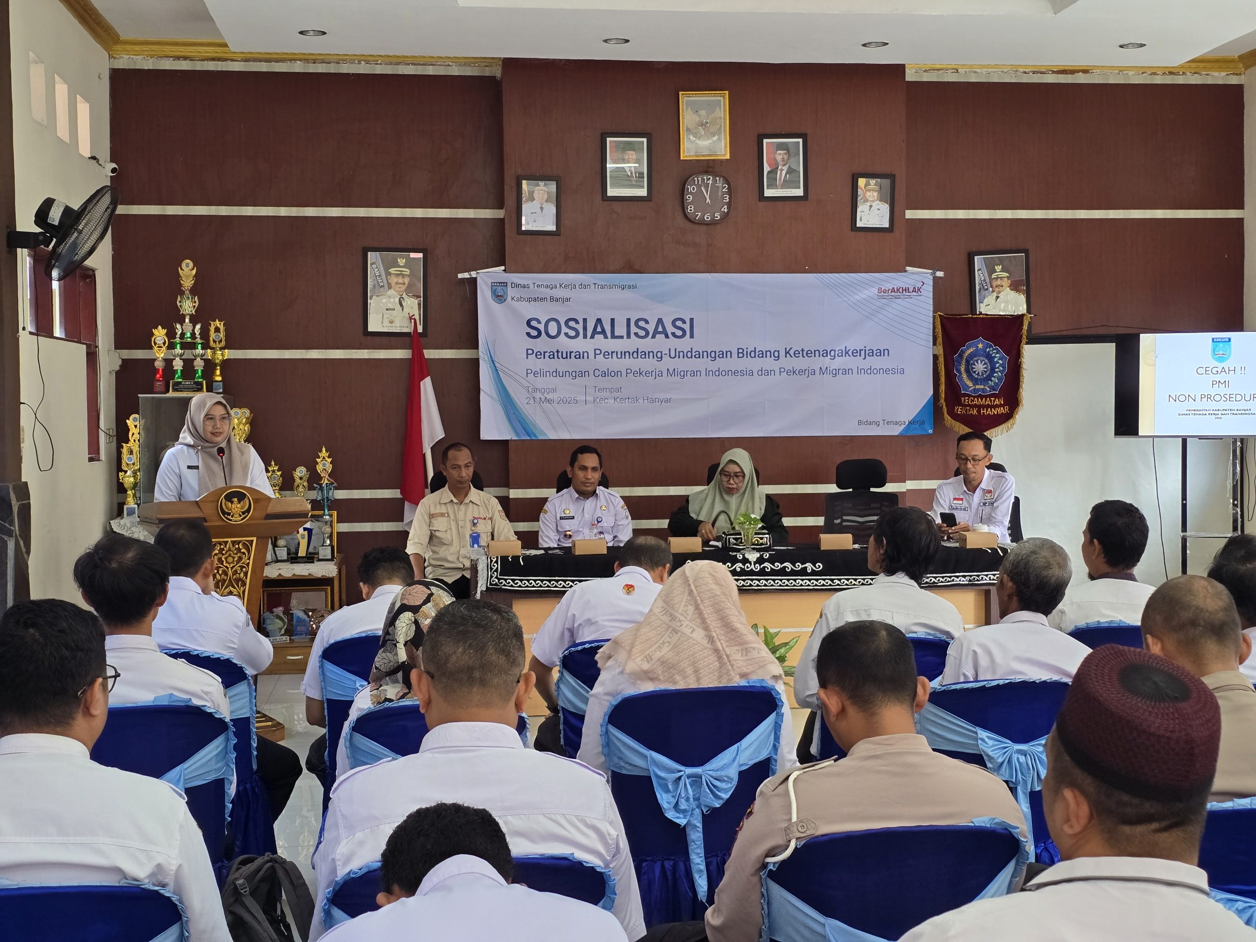 Kabupaten Banjar Gelar Sosialisasi Perlindungan Pekerja Migran Indonesia